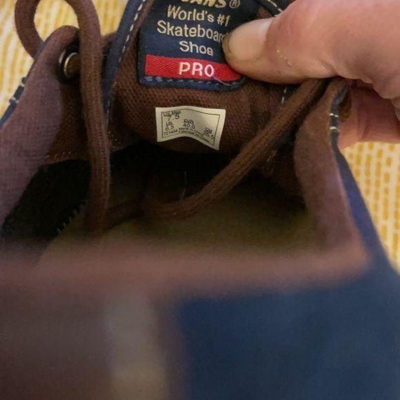 Vans Rowley [Solos] Skate Shoes Navy/Leather 7.5 - Picture 9 of 9